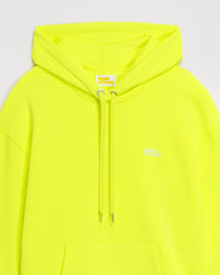 Hoodie unisexe oversize à broderie - Neon Yellow