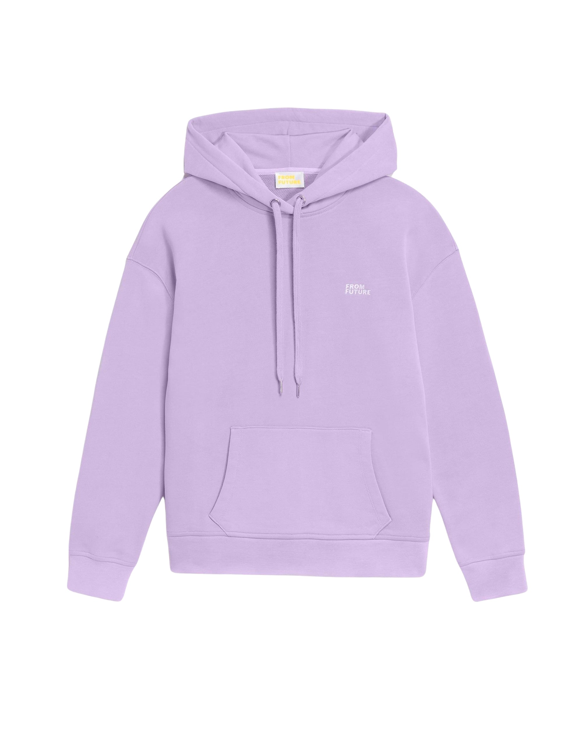 Hoodie unisexe oversize à broderie - Lilac