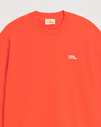 Sweat classique à col rond - Neon Orange