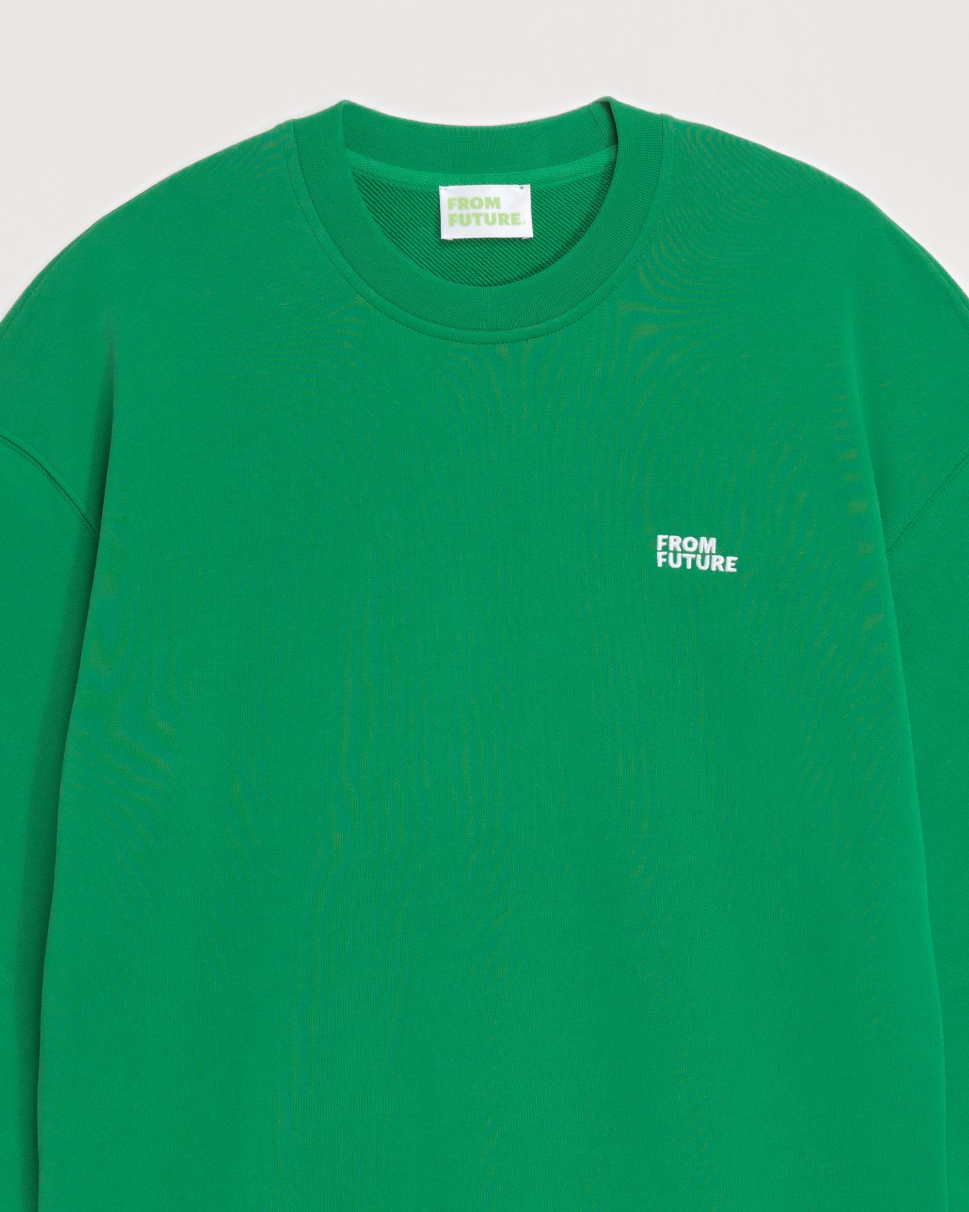 Sweat classique à col rond - Summer Green