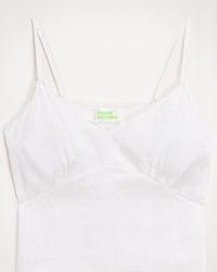 Caraco Elia en soie - Jacquard Off White