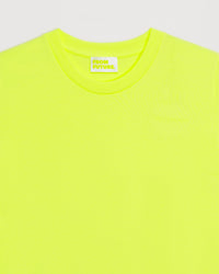 T-shirt Boyfriend à col rond - Yellow Bright