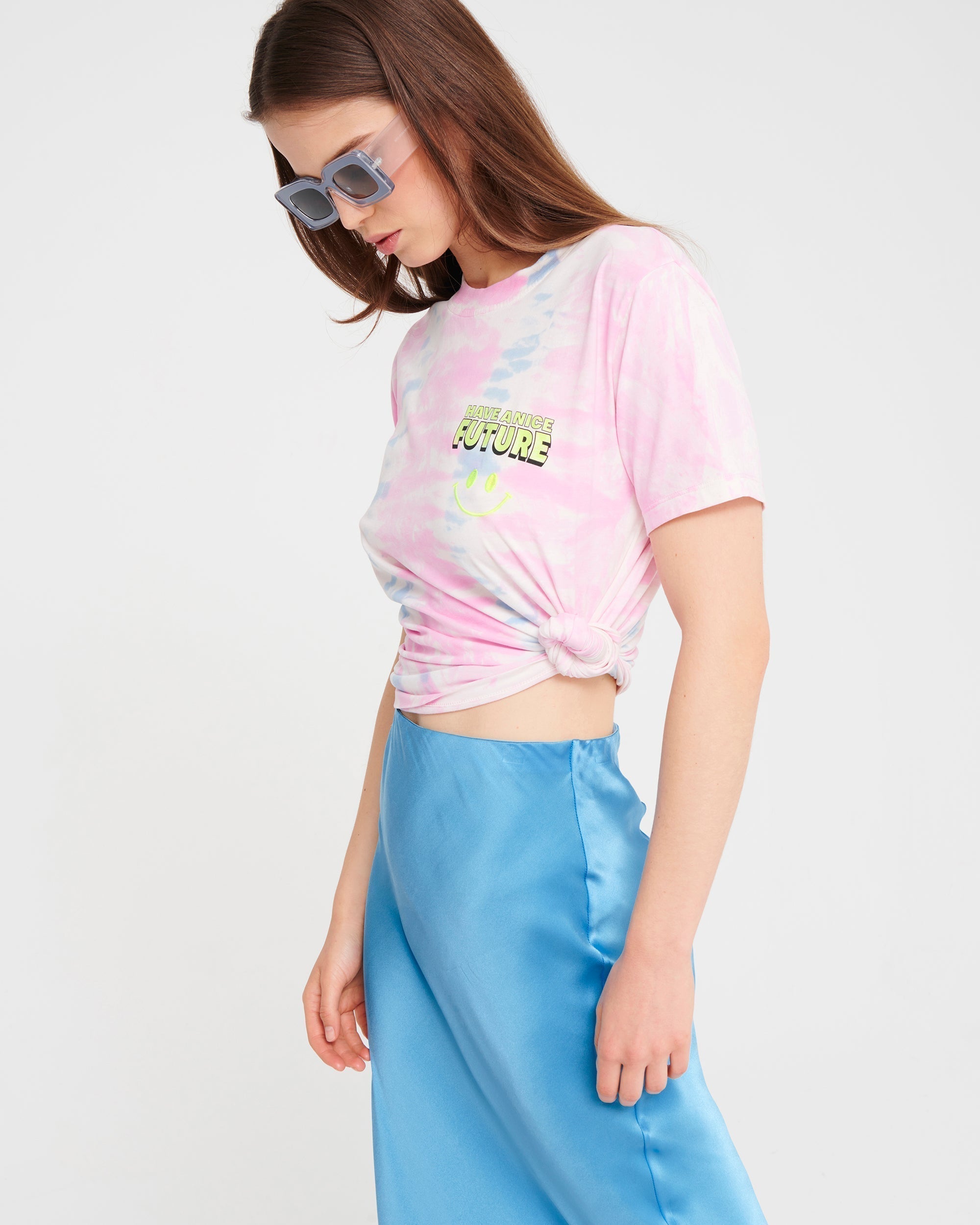 T-shirt tie and dye Have A Nice Future - Tie and Dye Ros