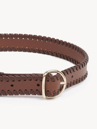 Ceinture Mony en cuir - Pure Brown