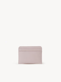Porte-cartes Chloé Sense en cuir - Misty Lavender