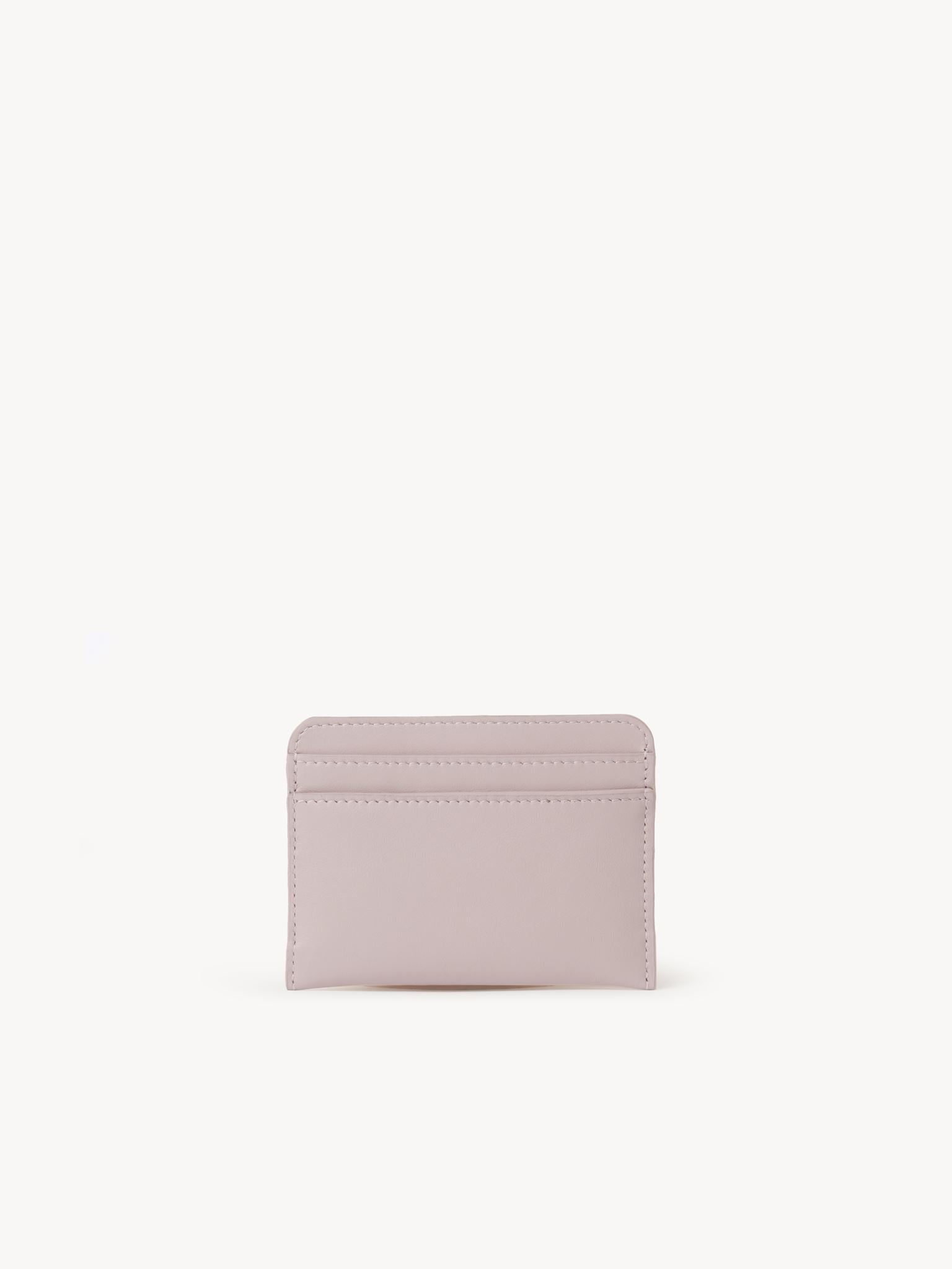 Porte-cartes Chloé Sense en cuir - Misty Lavender