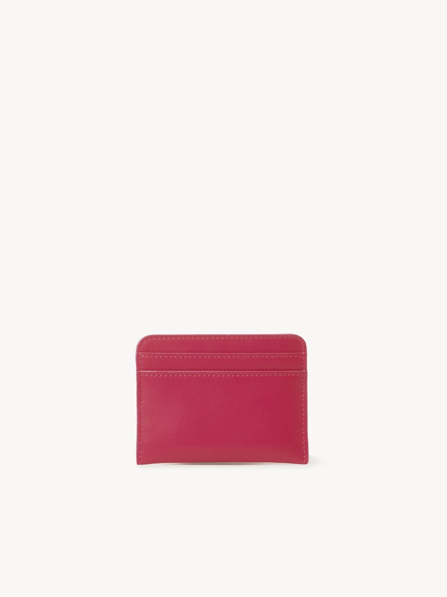 Porte-cartes Chloé Sense en cuir - Fizzy Pink