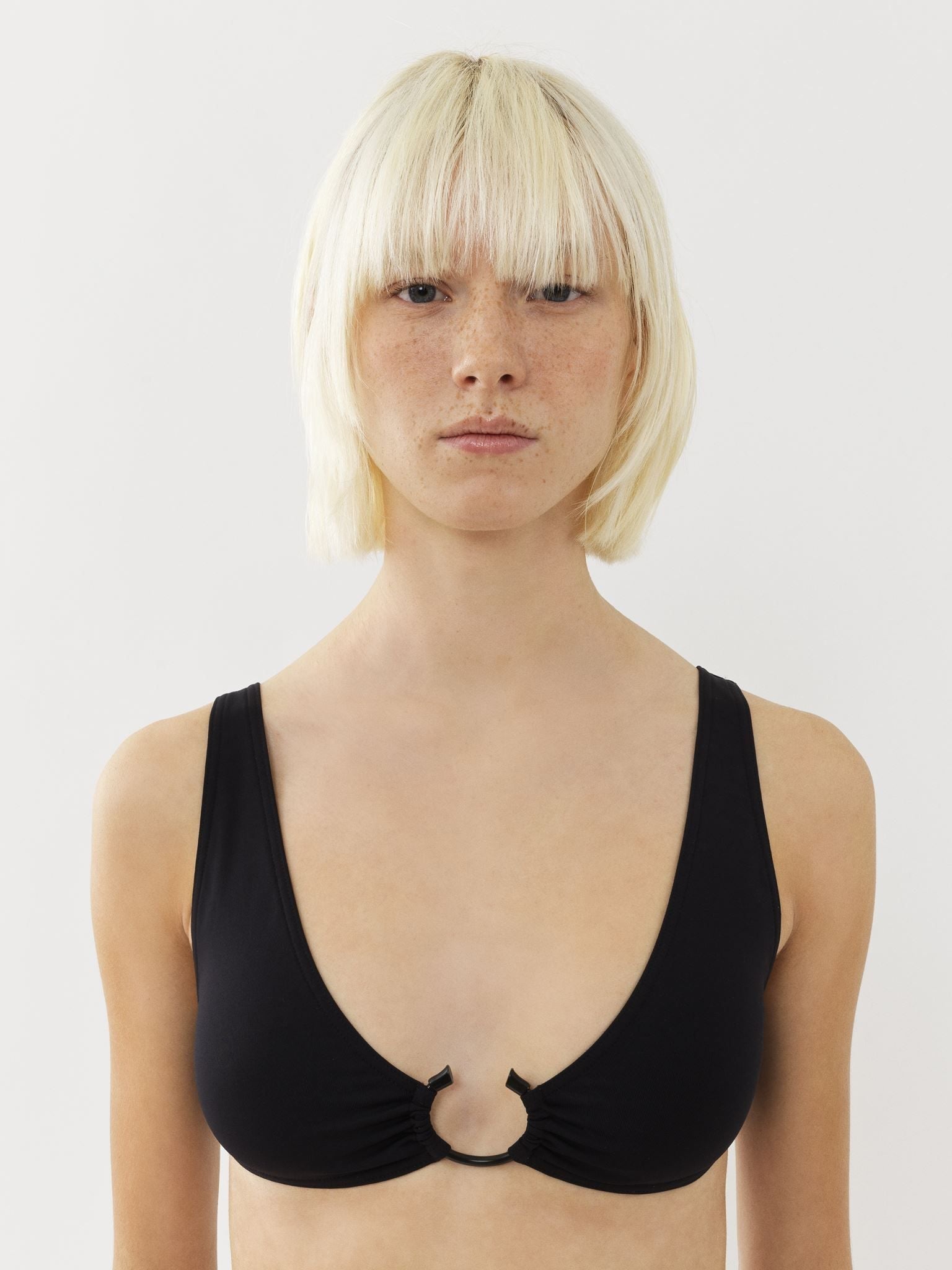 Haut de bikini triangle Papeete Chloé x Eres - Black