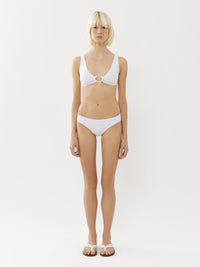 Haut de bikini triangle Papeete Chloé x Eres - Iconic Milk