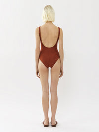 Maillot de bain une pièce Pacific Chloé x Eres - Red Ochre
