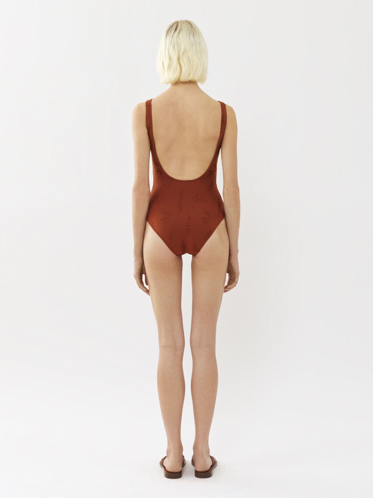 Maillot de bain une pièce Pacific Chloé x Eres - Red Ochre