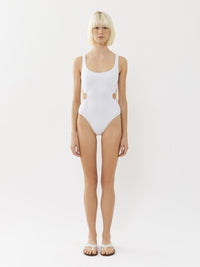 Maillot de bain une pièce Panama Chloé x Eres - Iconic Milk