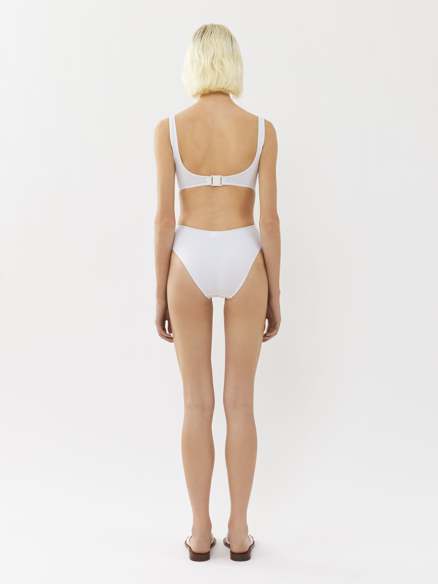 Maillot de bain une pièce Panama Chloé x Eres - Iconic Milk
