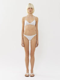 Haut de bikini triangle Papuasia Chloé x Eres - Iconic Milk
