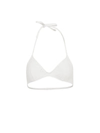 Haut de bikini triangle Papuasia Chloé x Eres - Iconic Milk