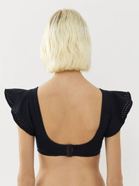 Haut de bikini volanté Polynesia Chloé x Eres - Summer Night