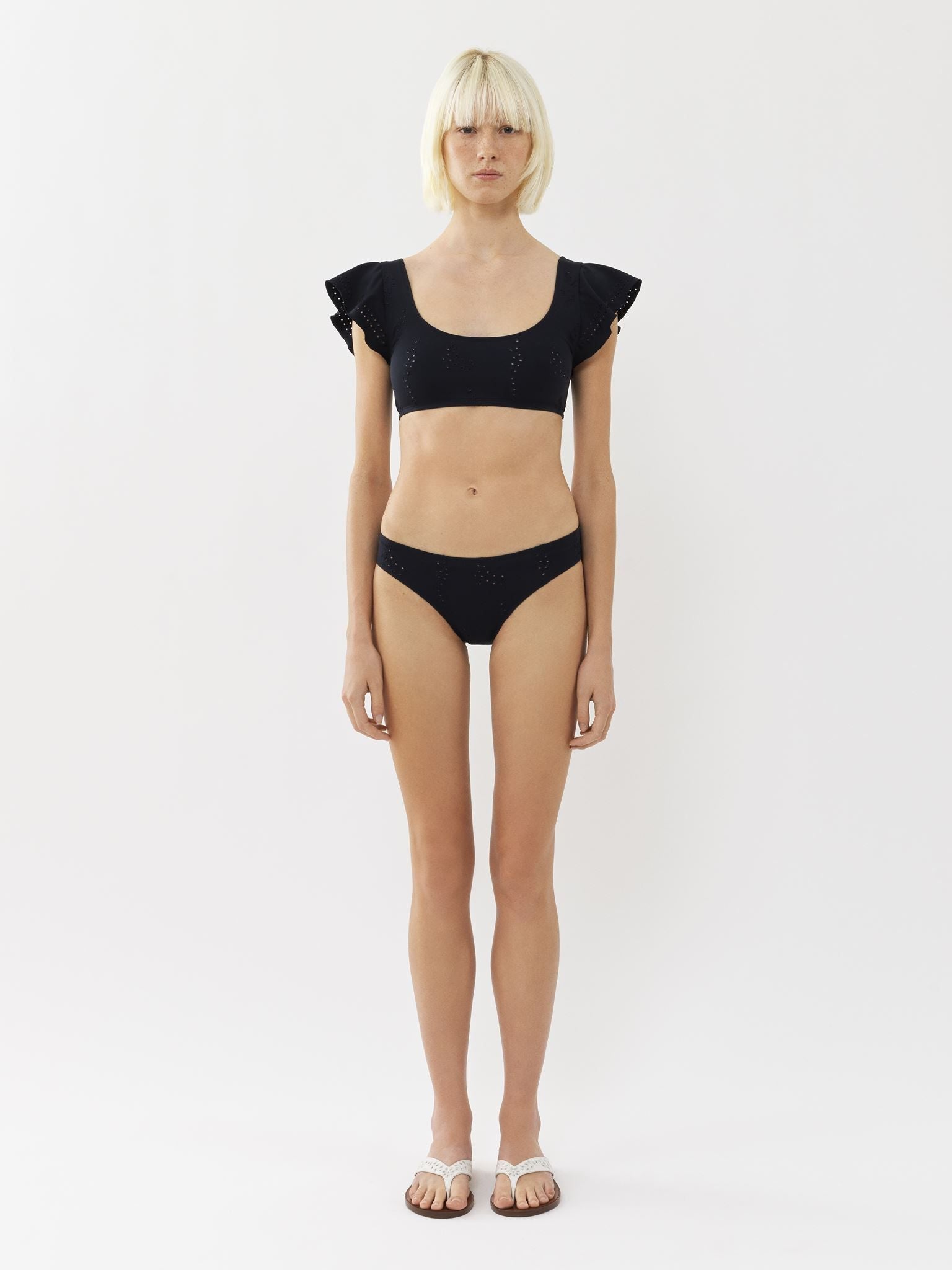 Haut de bikini volanté Polynesia Chloé x Eres - Summer Night
