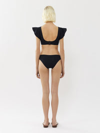Haut de bikini volanté Polynesia Chloé x Eres - Summer Night