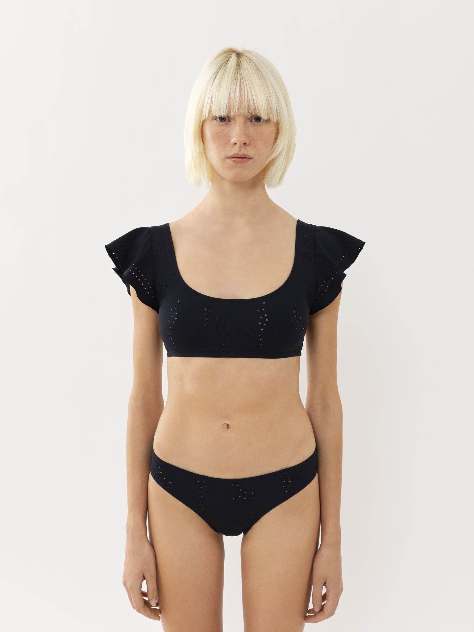 Haut de bikini volanté Polynesia Chloé x Eres - Summer Night