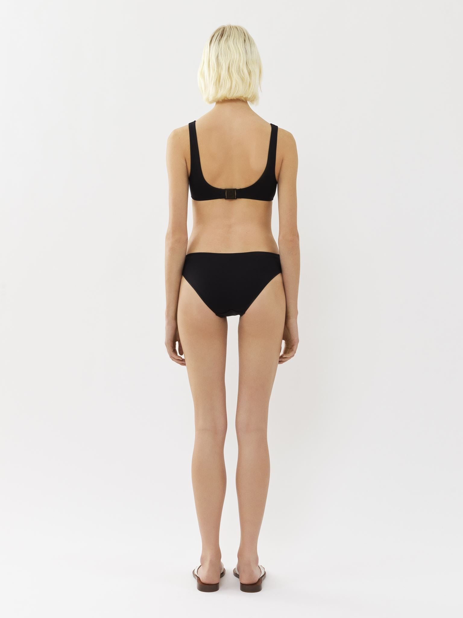 Bas de bikini triangle Paraguay Chloé x Eres - Black