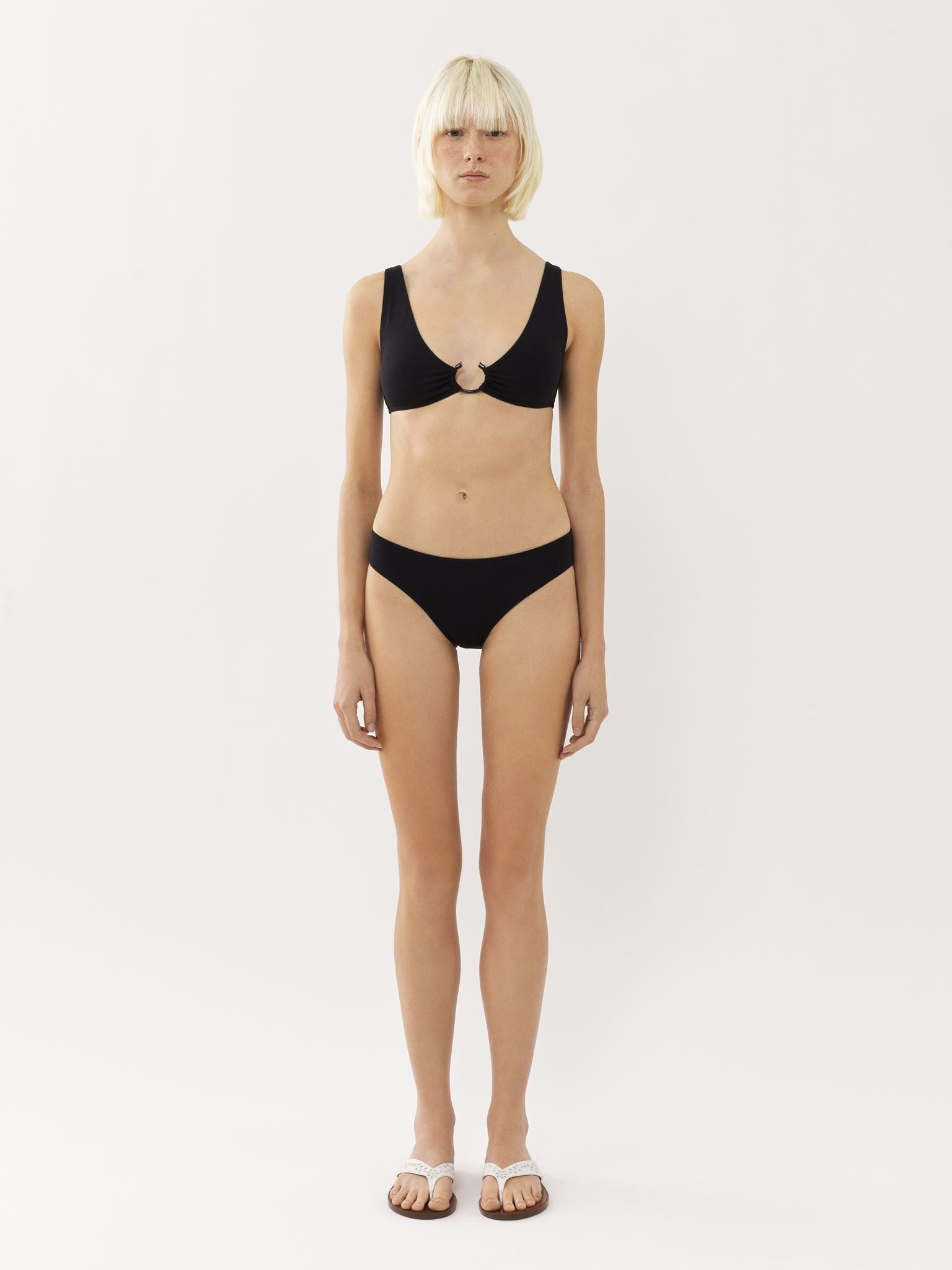 Bas de bikini triangle Paraguay Chloé x Eres - Black