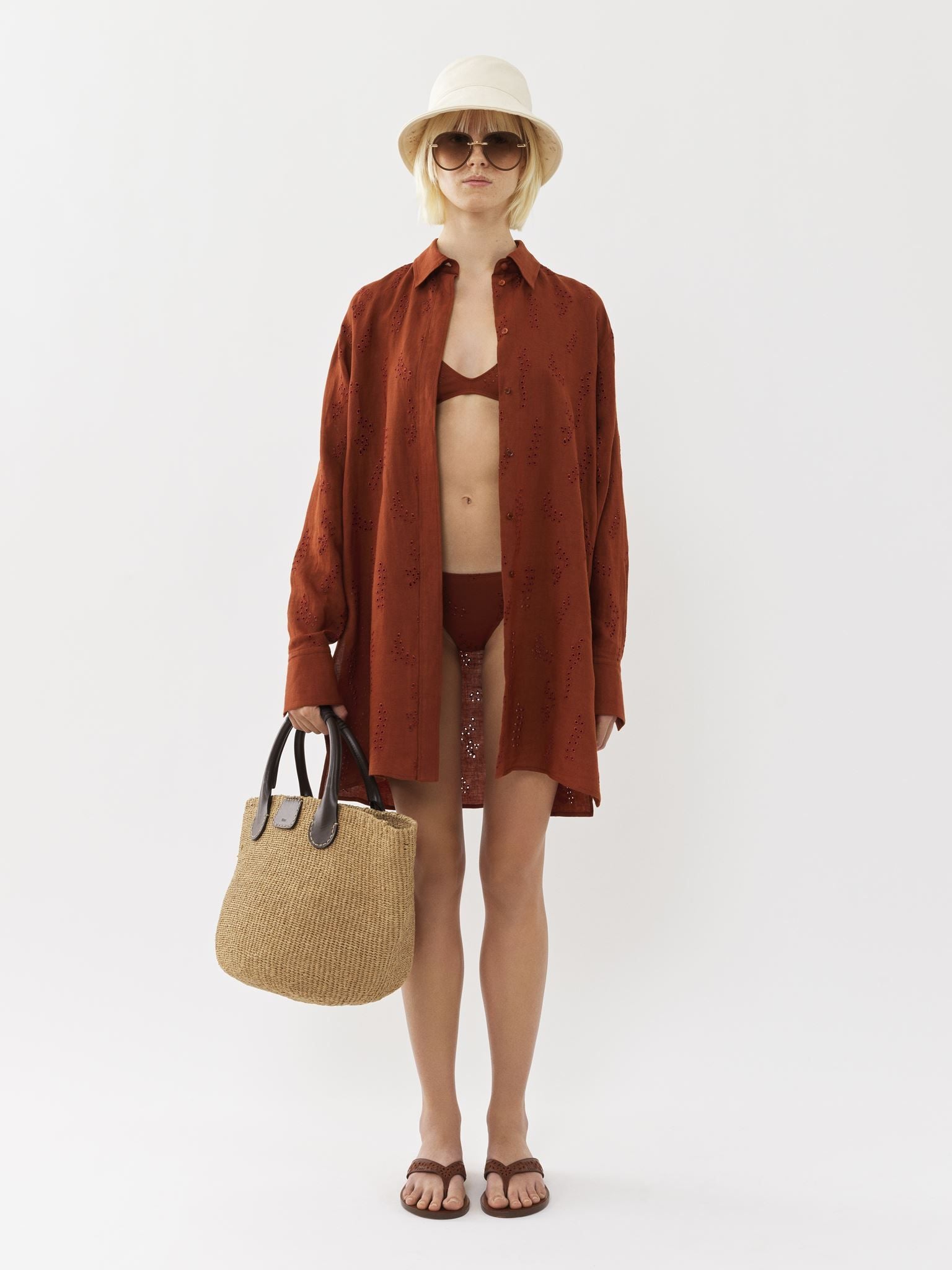 Bas de bikini Peru Chloé x Eres - Red Ochre