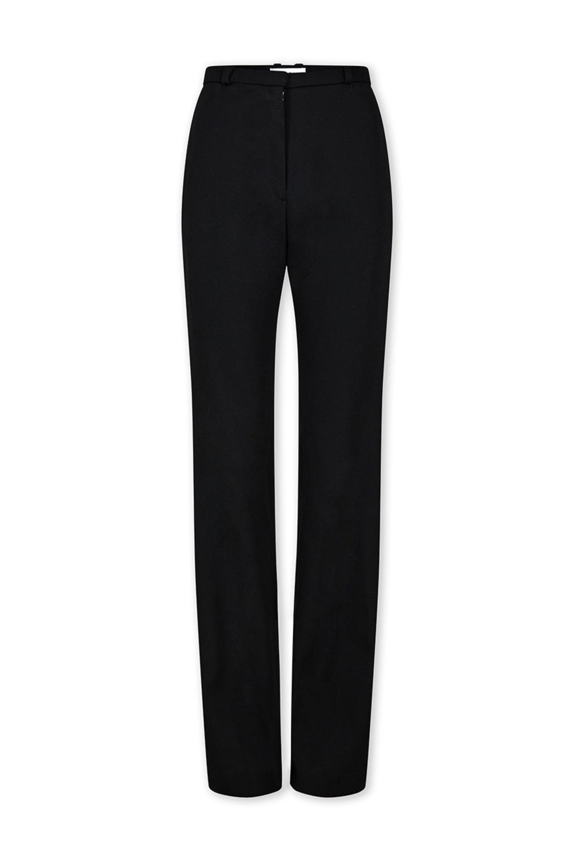 Pantalon chino en laine - Black