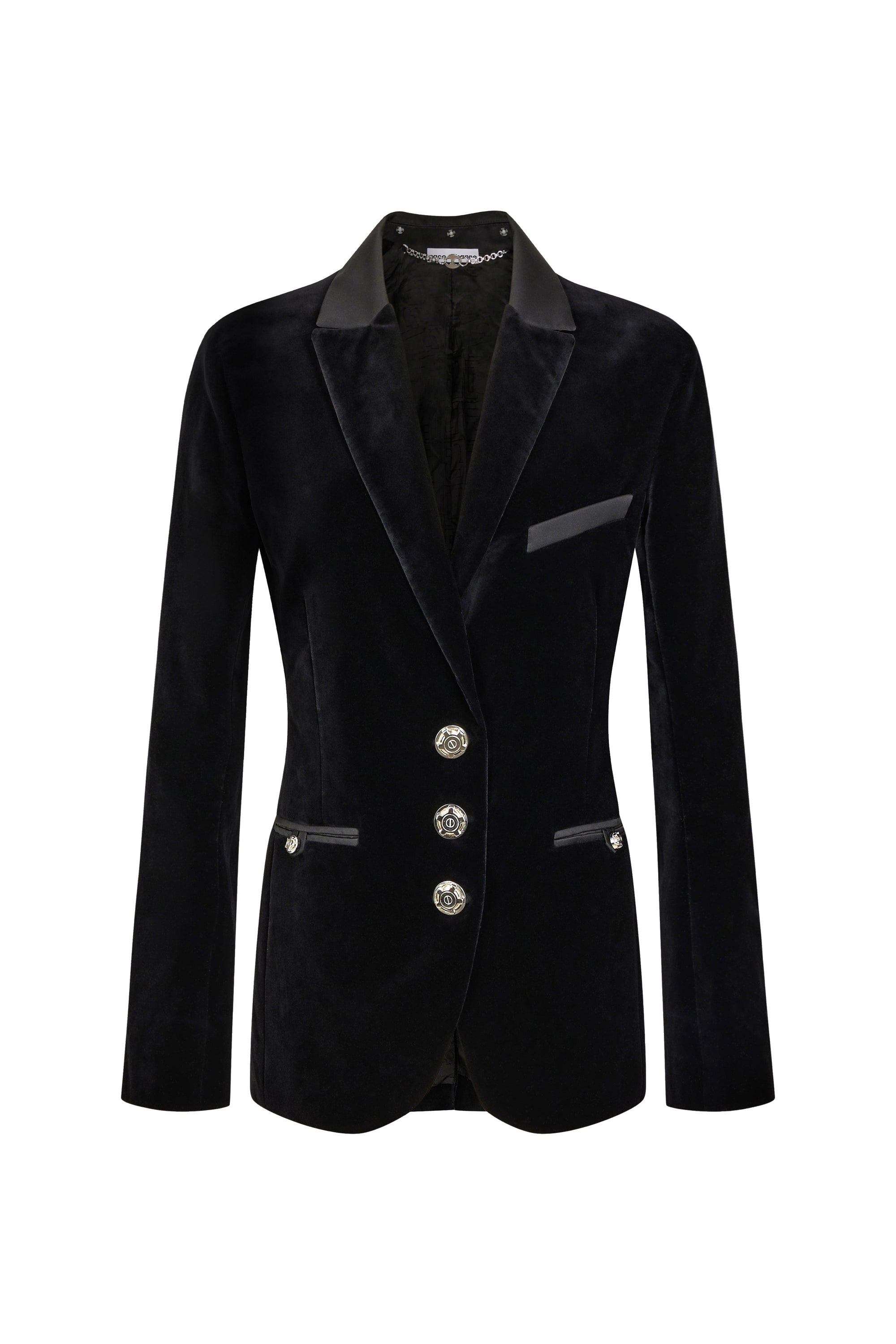 Veste blazer en velours - Black