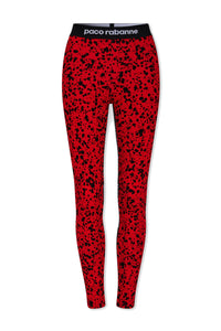 Legging imprimé à logo - Red Spots