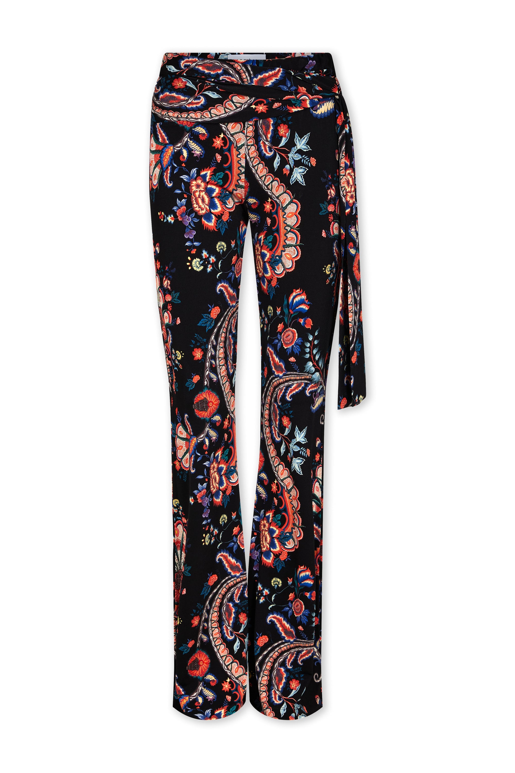 Pantalon à motif floral - Black Paisley