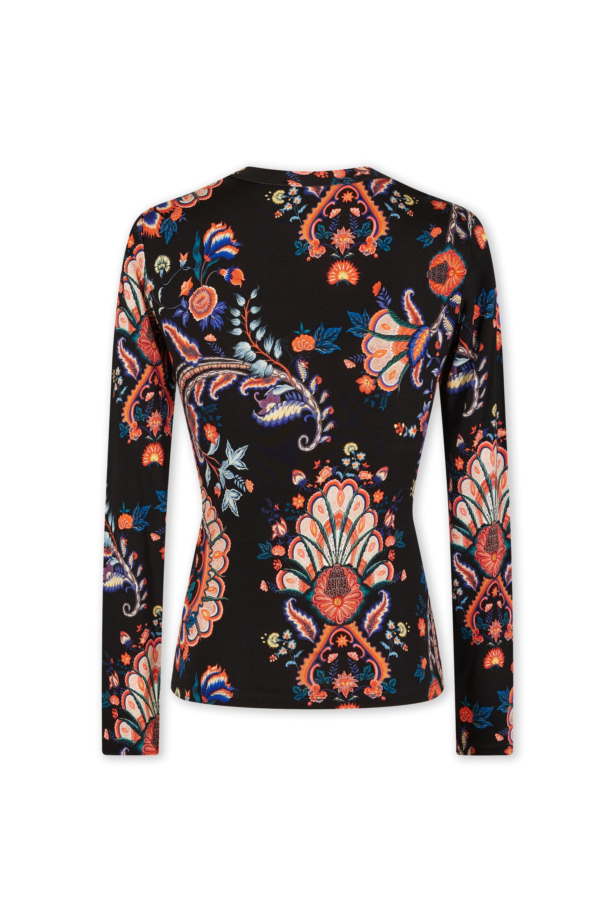 Top à imprimé fleurs - Black Paisley