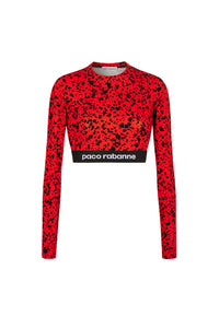 Top court Bodyline tacheté - Red Spots