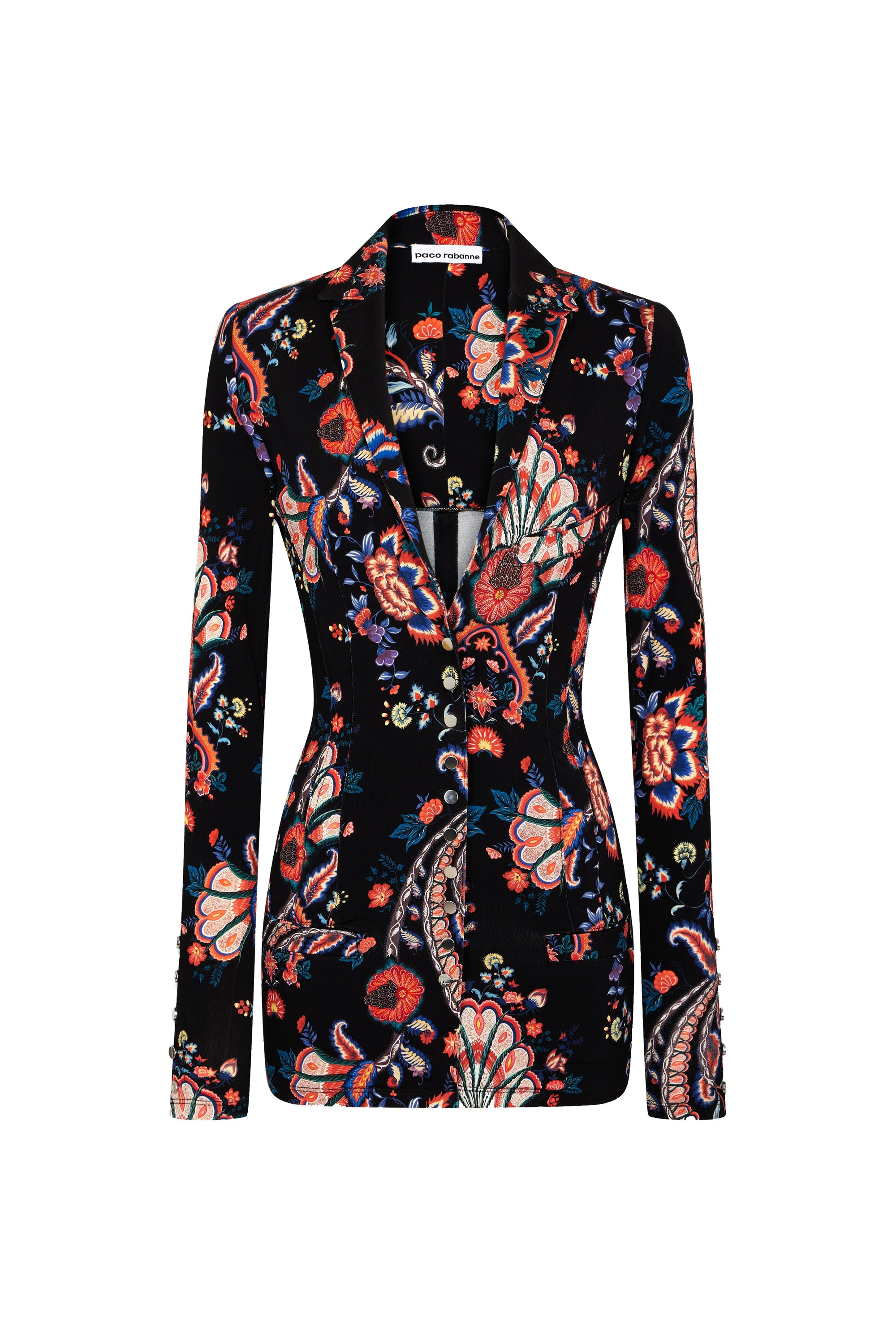 Veste à motif fleurs - Black Paisley
