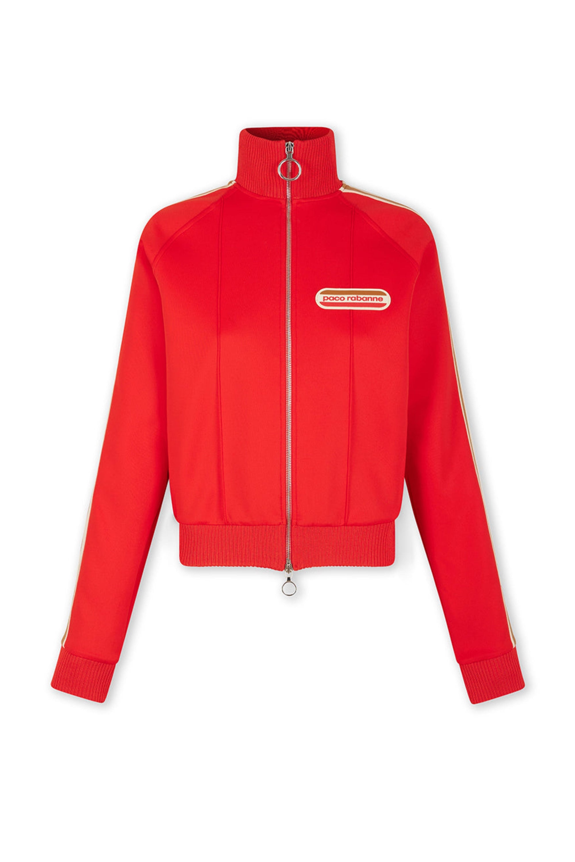 Veste zippée à col montant - Red