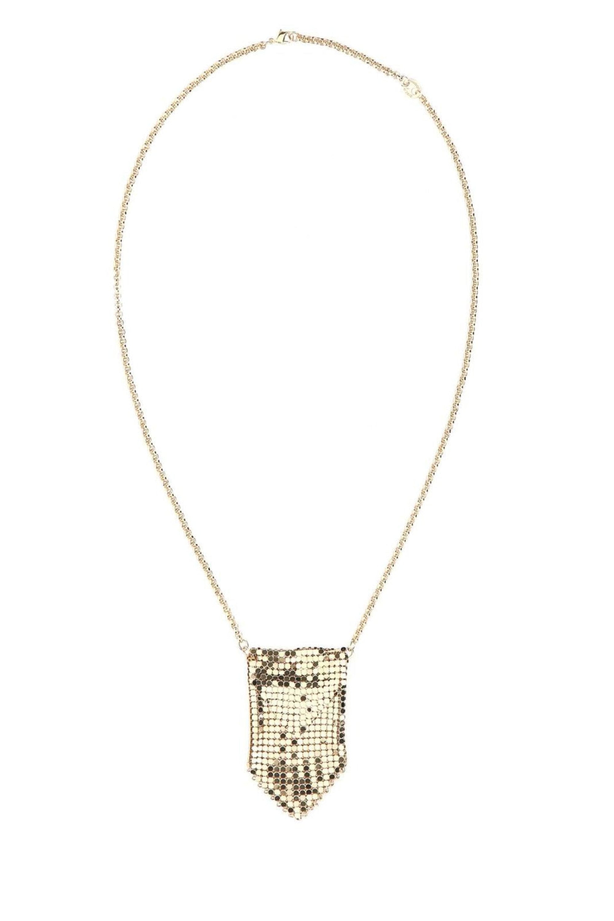 Collier à pendentif souple brillant - Gold