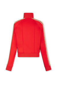 Veste zippée à col montant - Red