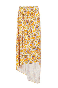 Jupe longue asymétrique - 70 S Tapestry