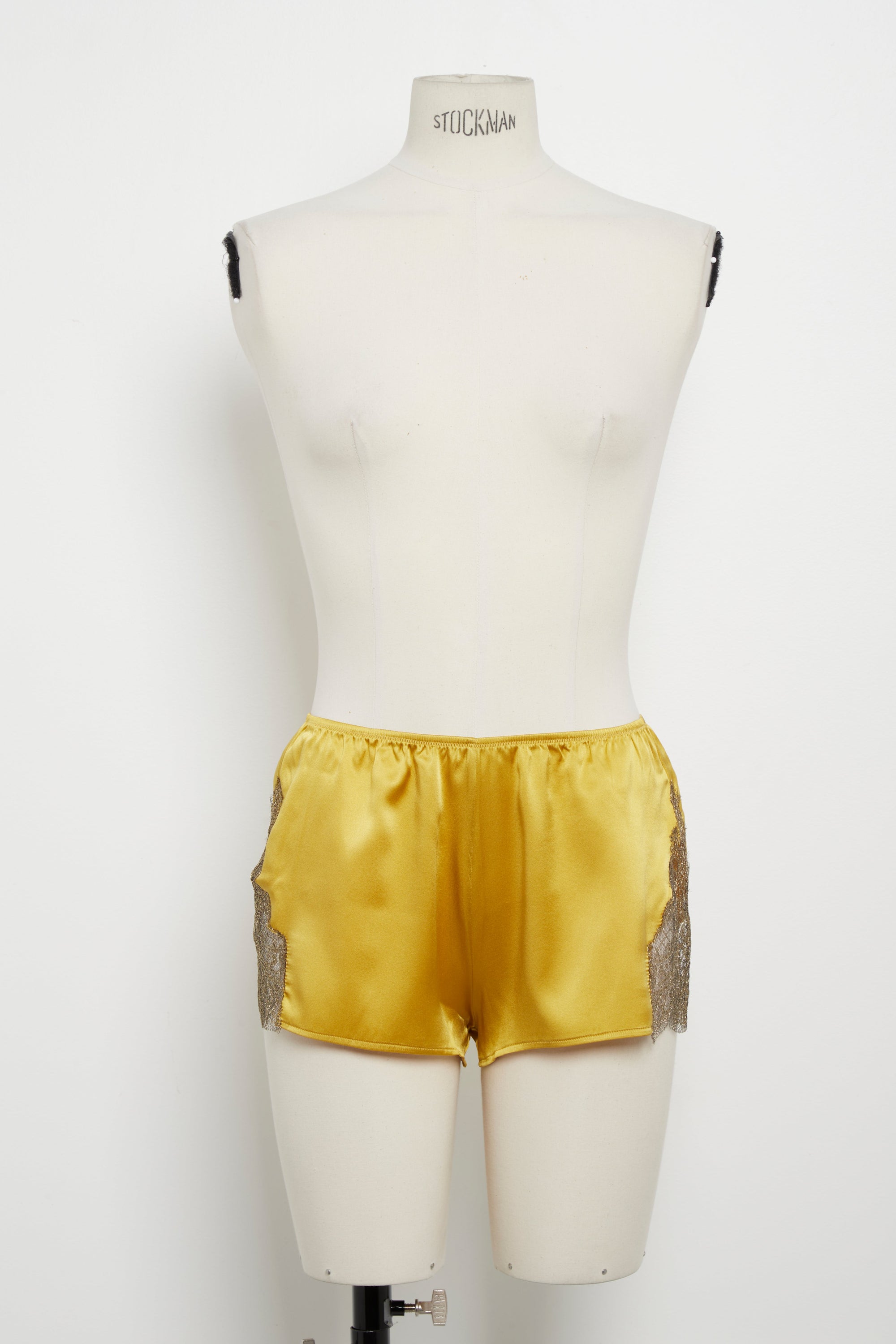 Boxer short Opéra en soie - Or