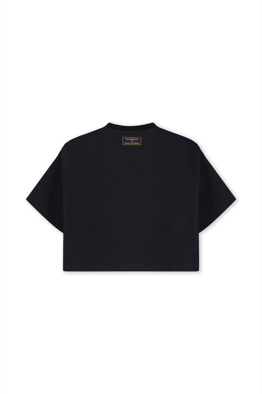 T-shirt court City - Black