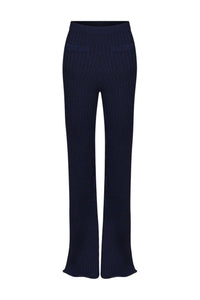 Pantalon côtelé en laine - Blue & Navy