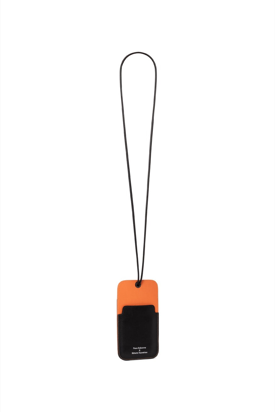 Accessoire téléphone en cuir - Black