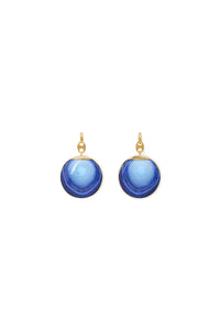 Boucles d'oreilles pendantes à pierre dégradée - Gold