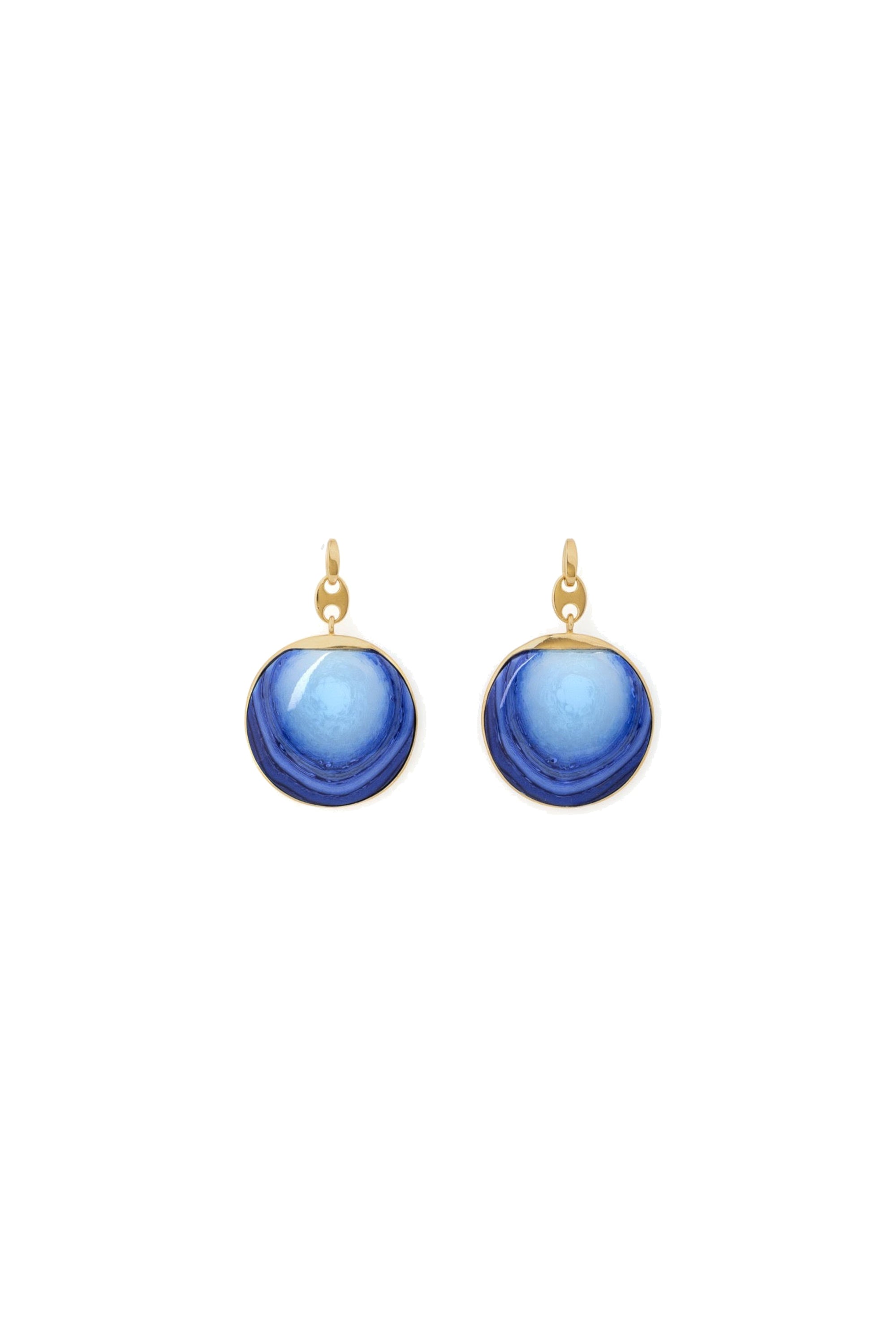 Boucles d'oreilles pendantes à pierre dégradée - Gold