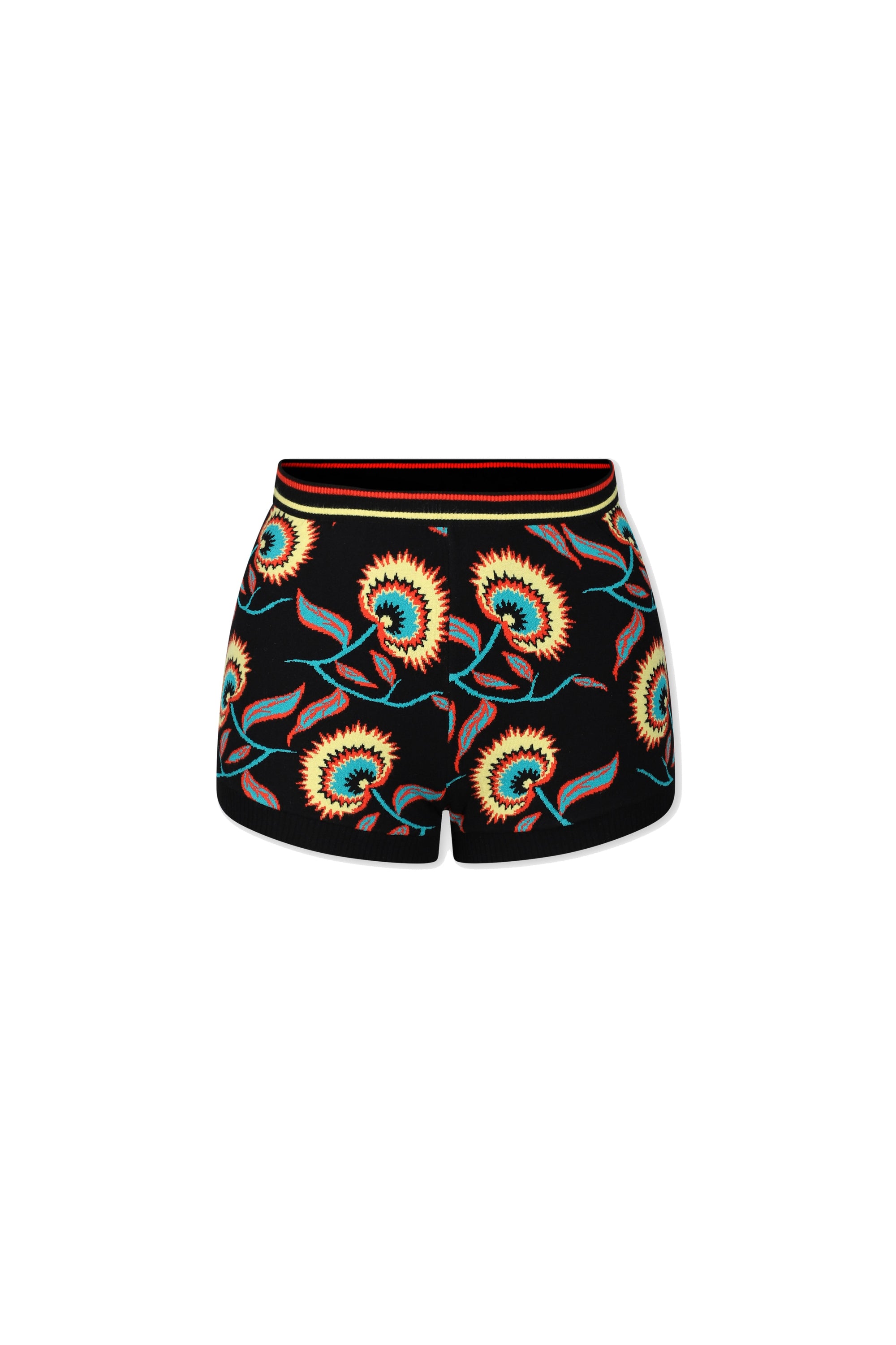 Short court à motif fleuri - Jacquard Jamaican Flower