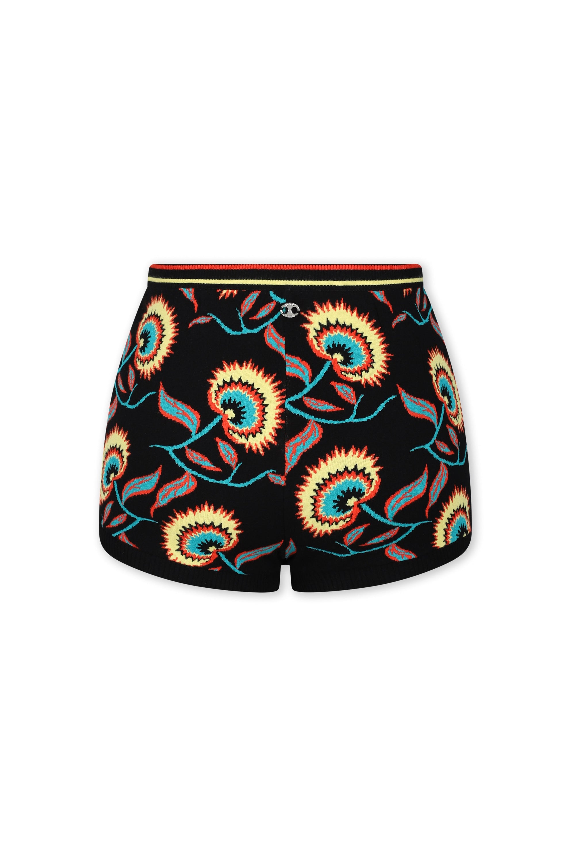 Short court à motif fleuri - Jacquard Jamaican Flower