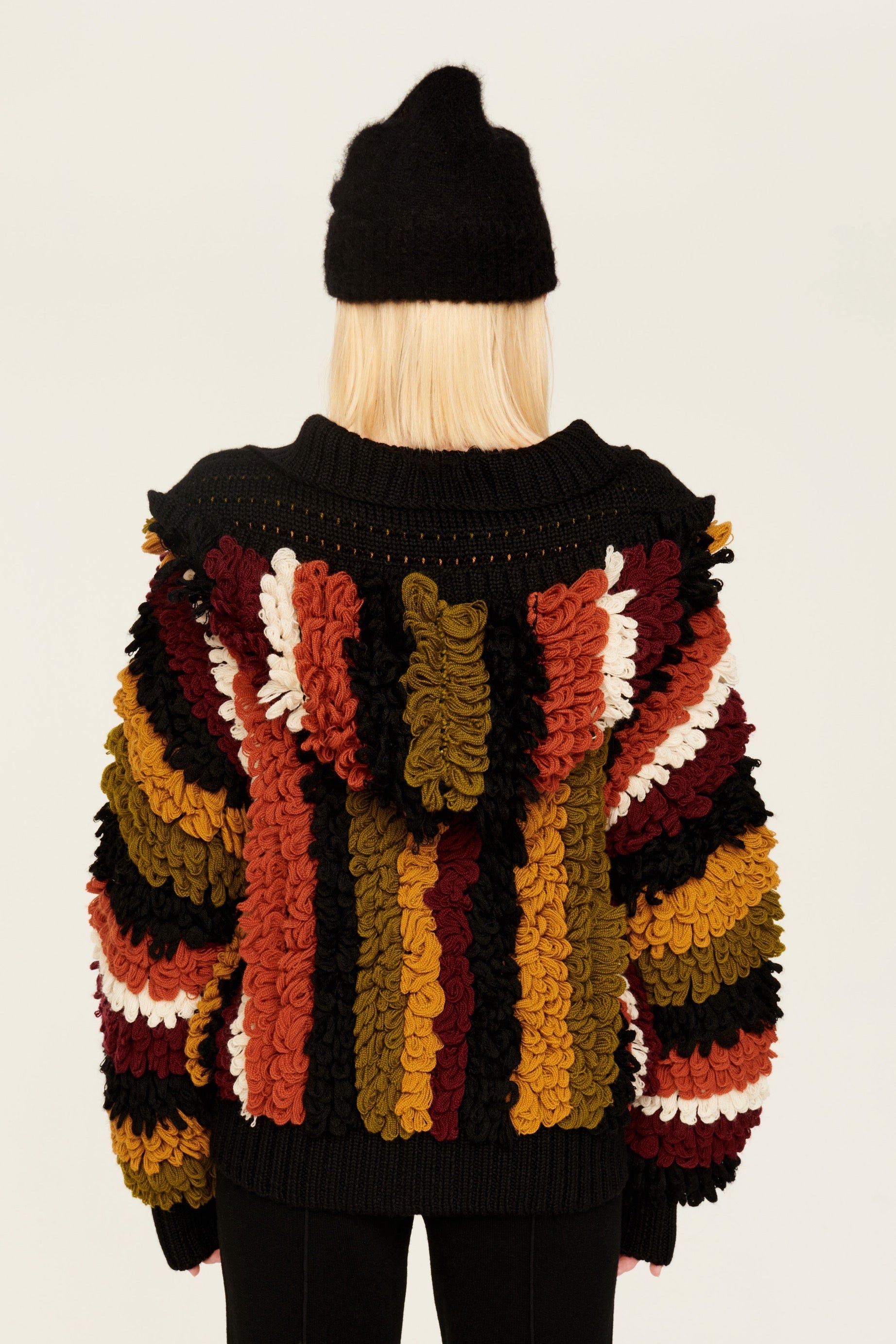 Blouson en laine - Multicolor