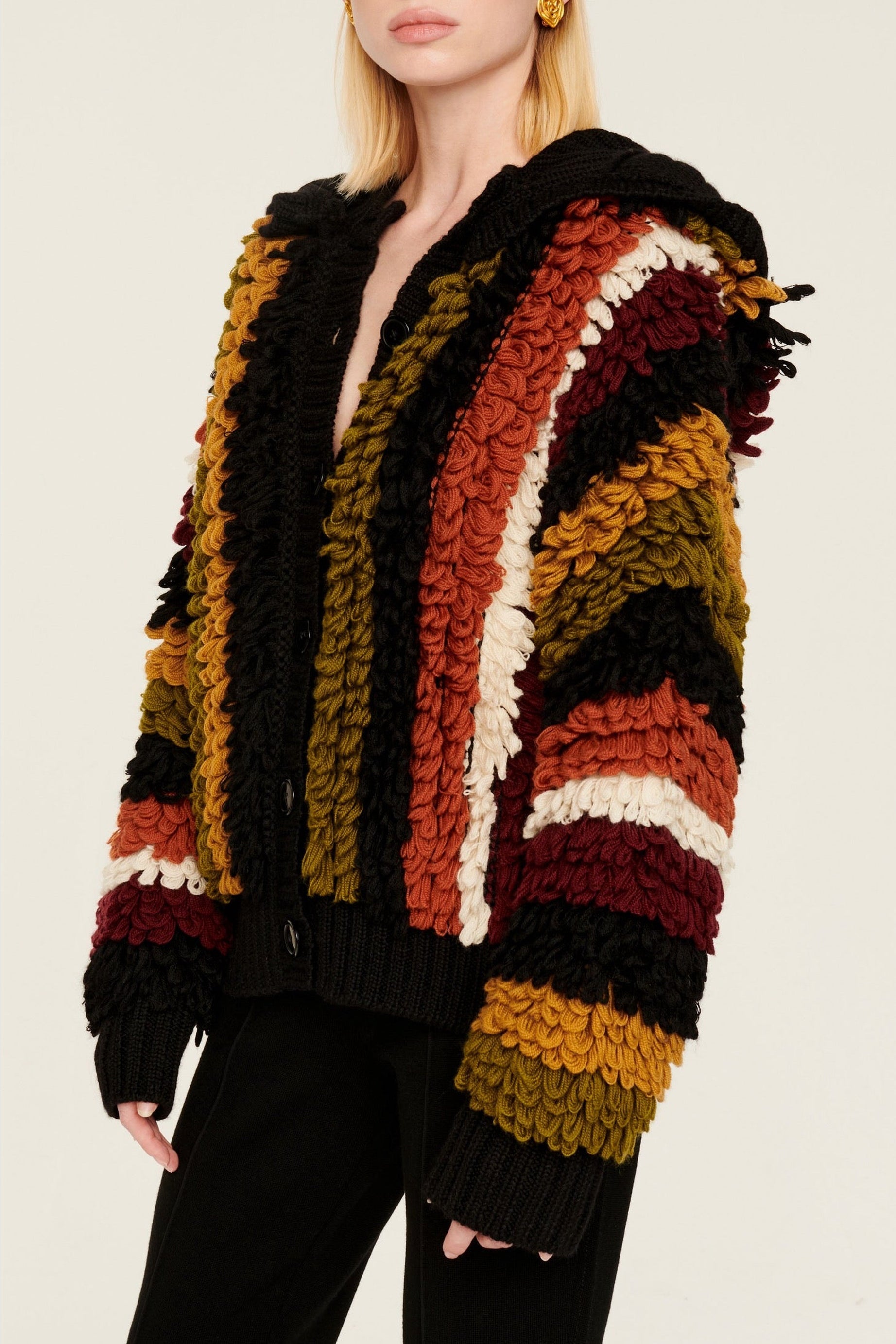 Blouson en laine - Multicolor