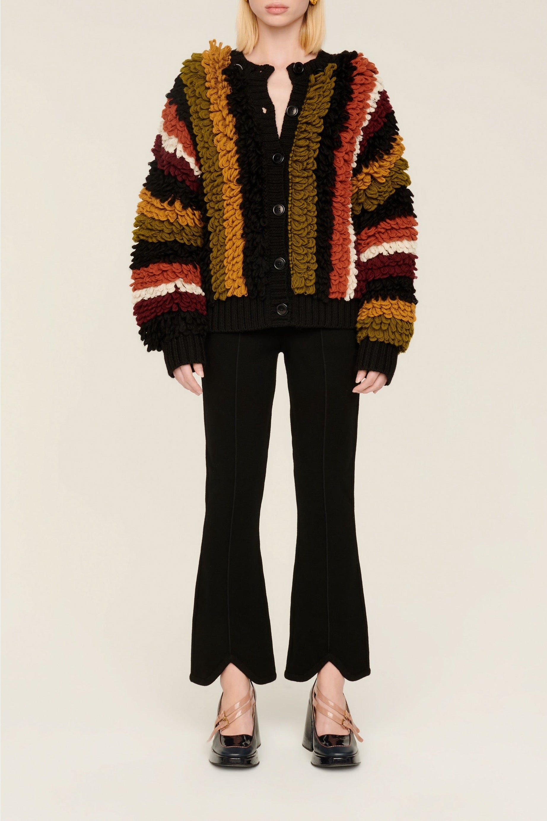 Blouson en laine - Multicolor