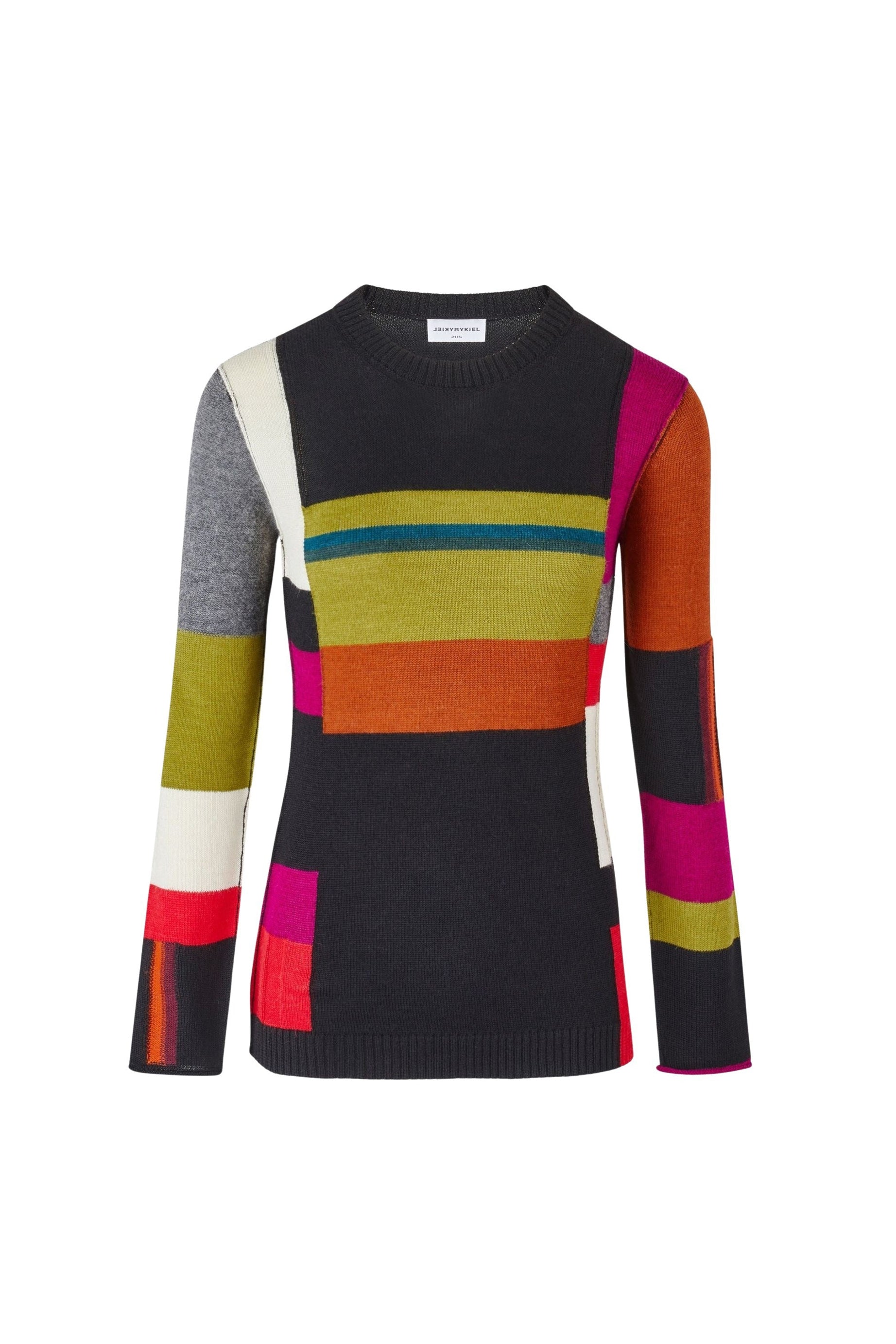 Pull long en alpaga - Multicolor