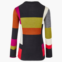 Pull long en alpaga - Multicolor